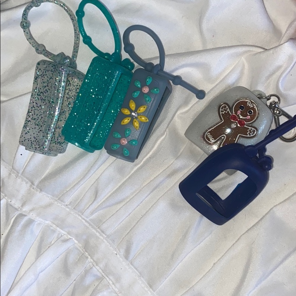 Hand sanitizer cases